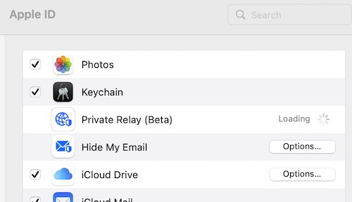icloud settings for copypaste for mac