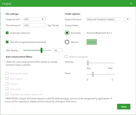 output panel in iwatermark pro 2 for windows.png