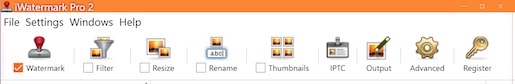 panels view in iwatermark pro 2 for windows copy